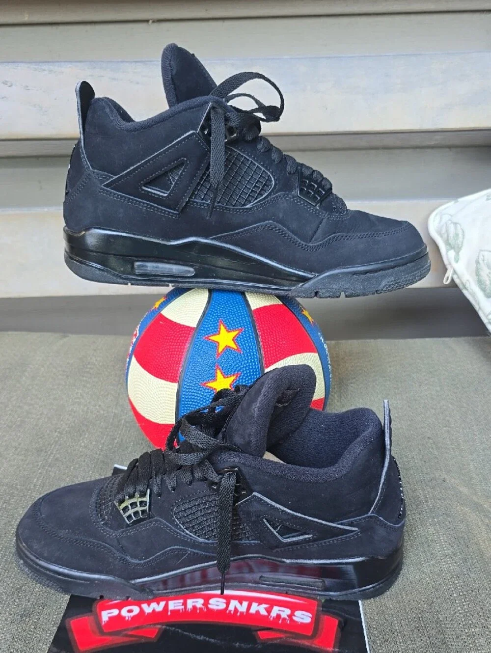 Jordan Black Suede Low-Top Sneakers BLAK CAT